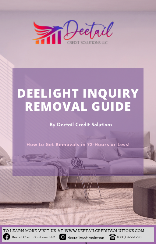 Deelight Inquiry Removal Guide (NON- REFUNDABLE ) Deelight Inquiry Removal Guide (NON- REFUNDABLE )