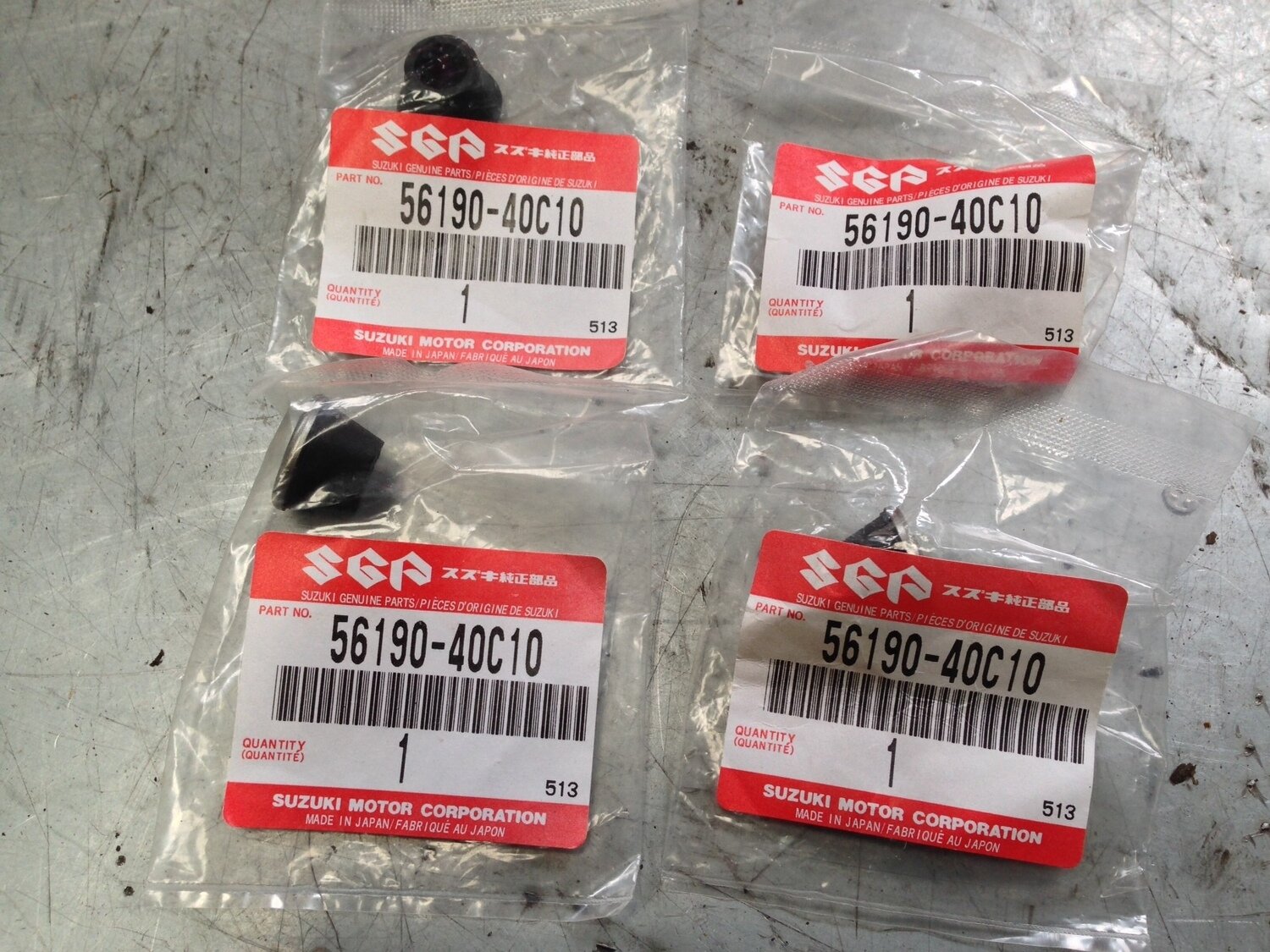 その他 17 56190-40C10 Suzuki GSXR1100N Handlebar Cushion
