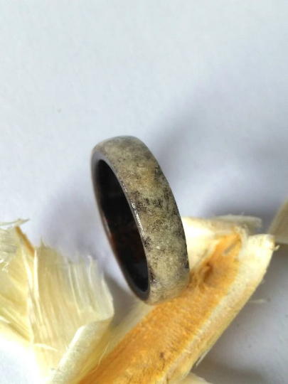Willow and Rosewood Bentwood Ring
