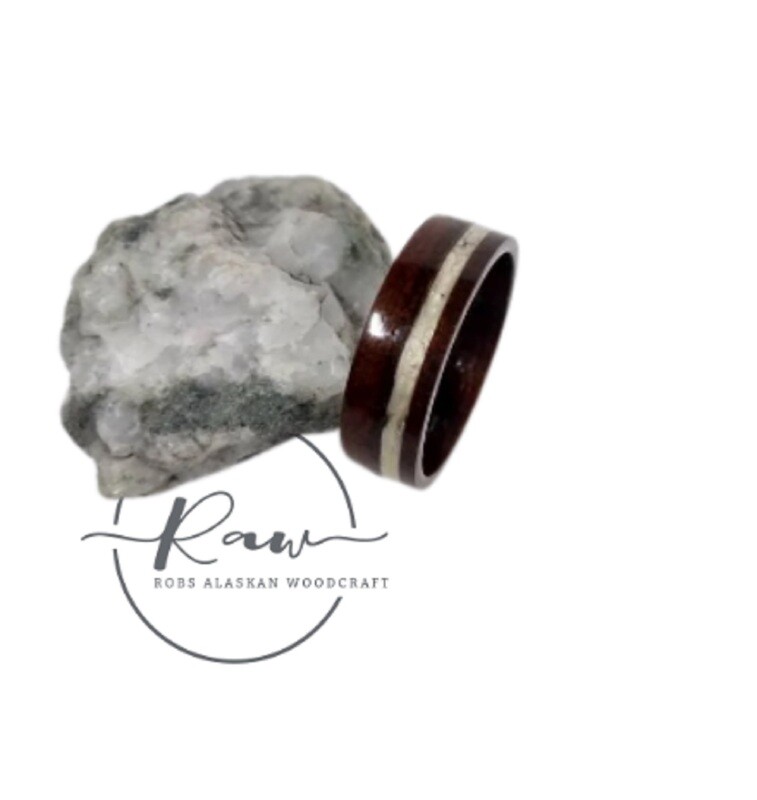 Hickory and Willow Bentwood Ring