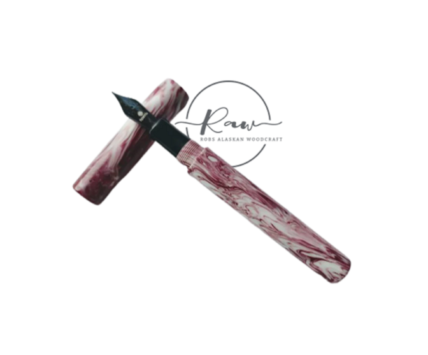Crimson Swirl Fountain Pen