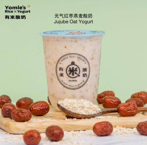 元气红枣燕麦酸奶 Jujube Oats Yogurt
