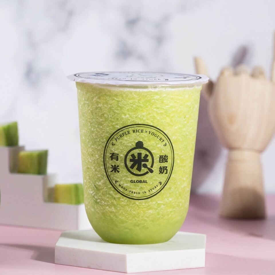 韩方蜜瓜绿茶冰沙 Melon Green Smoothie