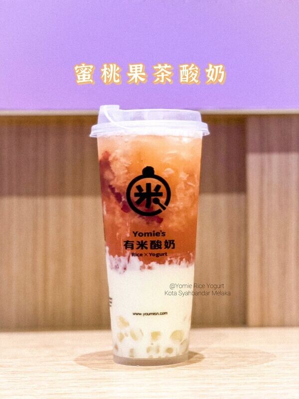 蜜桃果茶酸奶 Peach Fruit Tea Yogurt