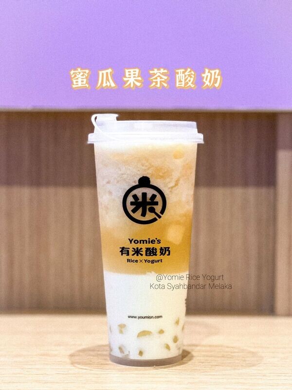 蜜瓜果茶酸奶 Melon Fruit Tea Yogurt