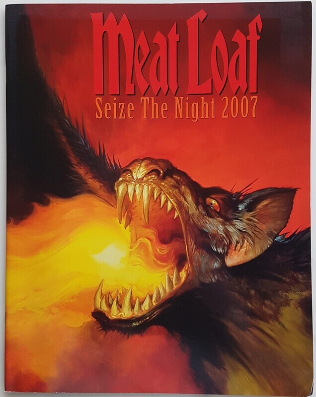Meat Loaf - Seize the Night 2007 - Tourbook