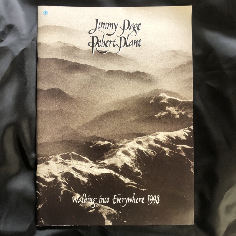 Jimmy Page &amp; Robert Plant - Walking into Everywhere - Tour Book 1998