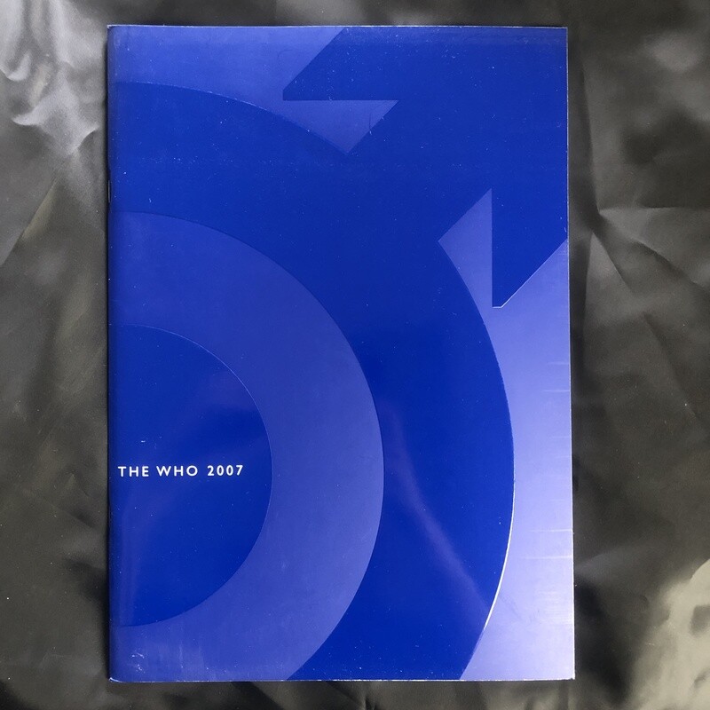 The Who - Tour 2007 - Tour Book