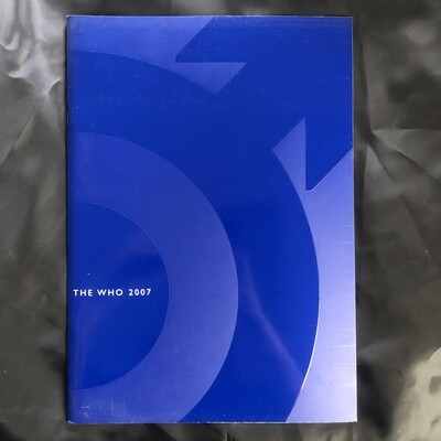 The Who - Tour 2007 - Tour Book