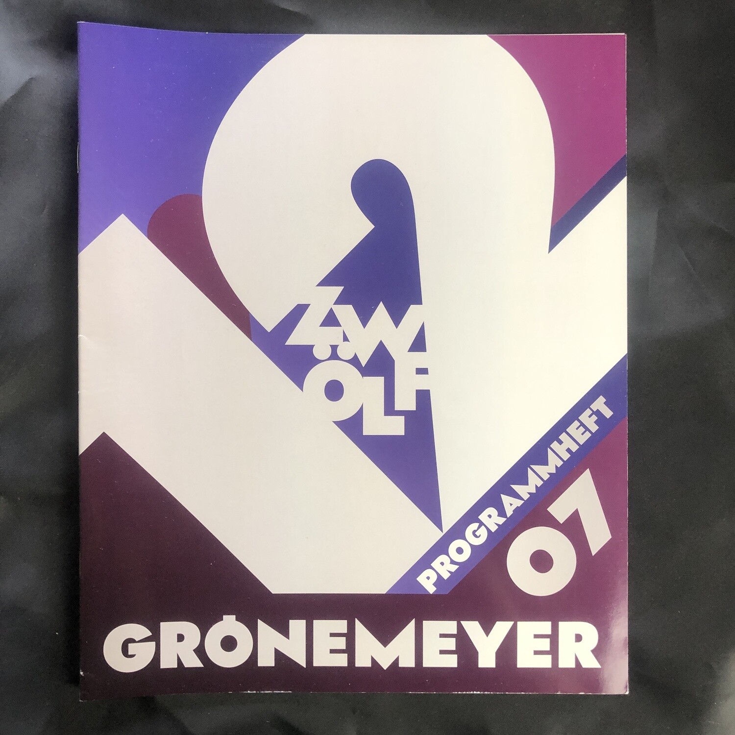 Herbert Grönemeyer - Zwölf - 2007 - Programmheft / Tour Book