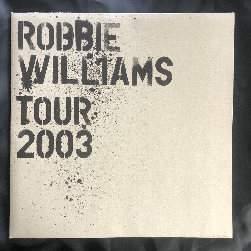 Robbie Williams - Tour 2003 - Tour Book