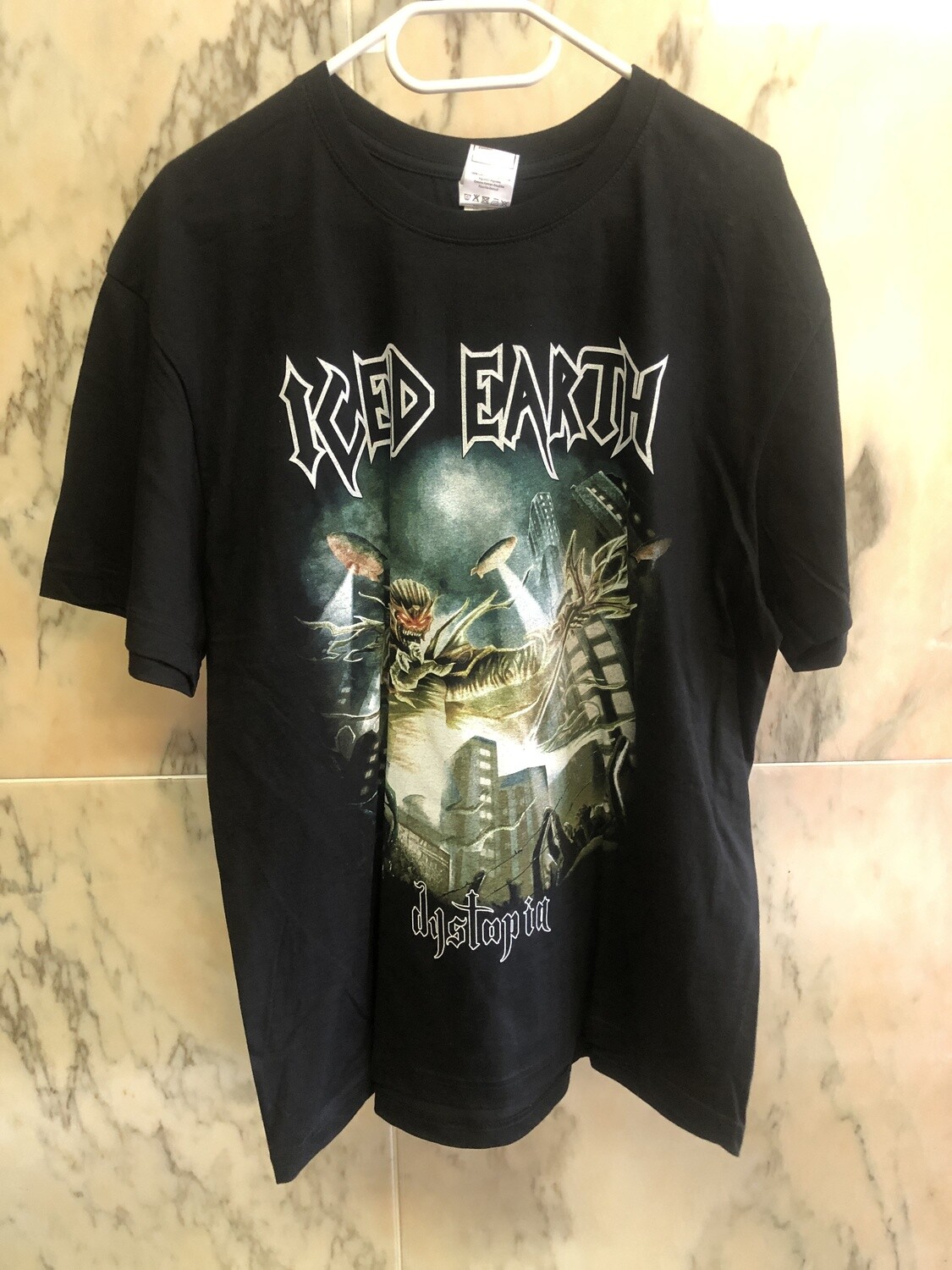 ICED EARTH - Dystopia - World Tour 2011/2012 - Tour Shirt