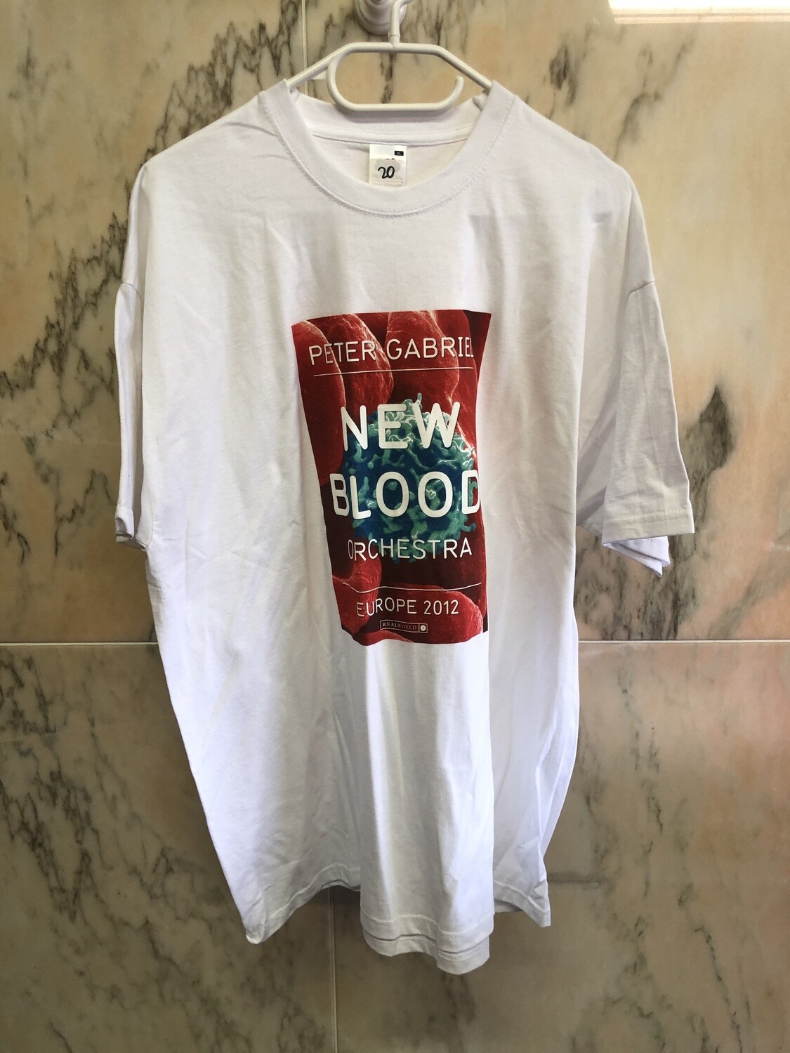 Peter Gabriel - New Blood Orchestra - Europa 2012 - Tour Shirt