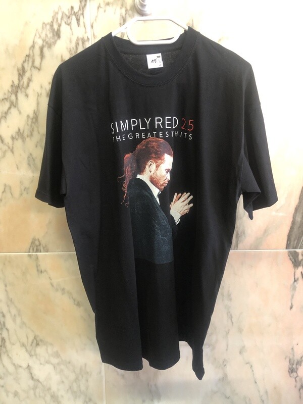 Simply Red - 25 - World Tour 2009 - Tour Shirt