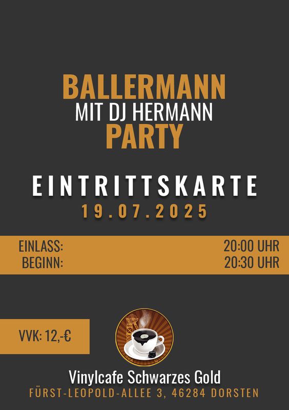 Tickets: Ballermann-Party mit DJ Hermann - 19.07.2025