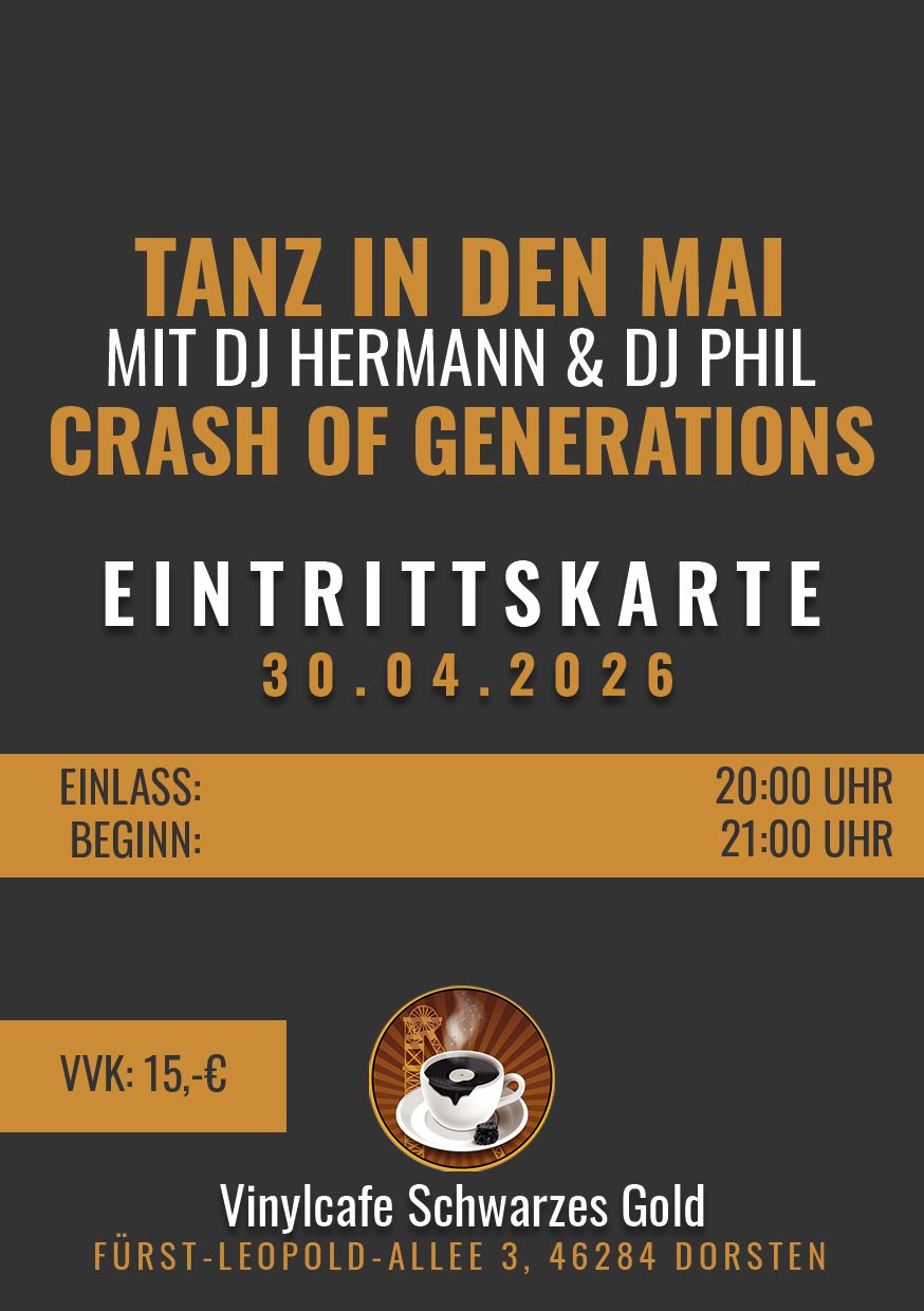 Tickets: Tanz in den Mai mit DJ Hermann &amp; DJ Phil - 30.04.2026