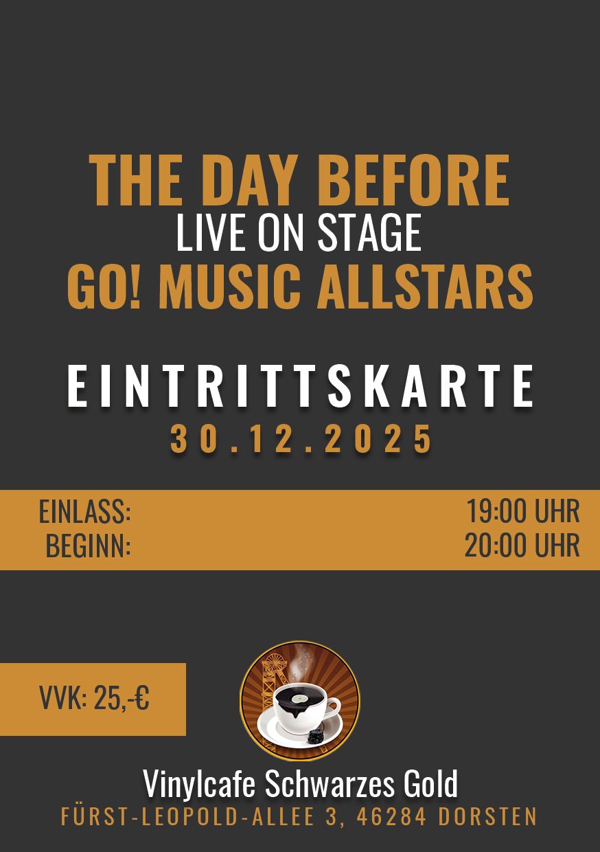 Tickets: GO! Music Allstars - The Day Before - 30.12.2025