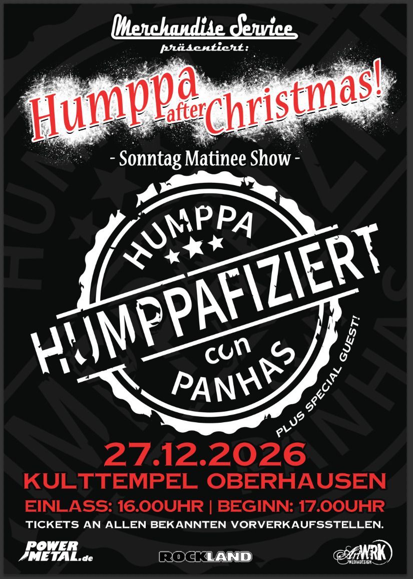Ticket:Humppa Con Panhas 27.12.2026 Kulttempel Oberhausen