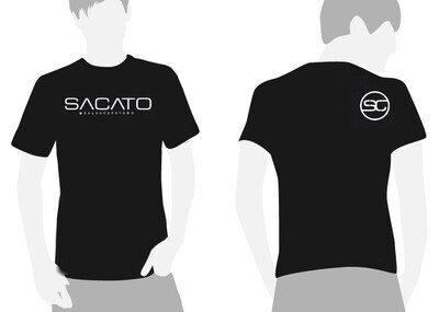 SACATO Long Curved Fitted Tshirt