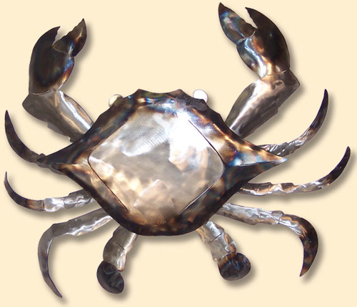 INCREDIBLE METAL WALL ART-CRAB INCREDIBLE METAL WALL ART-CRAB