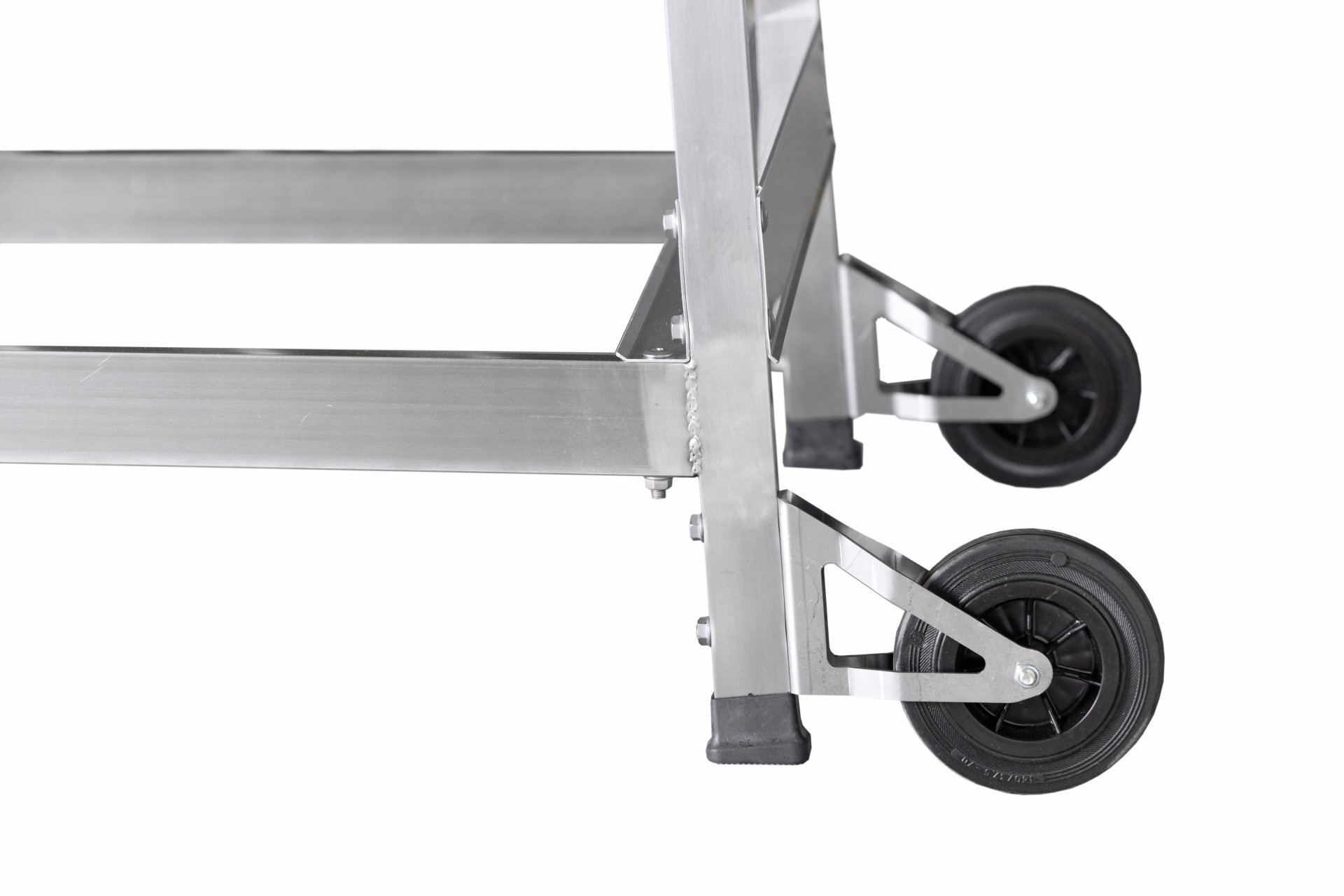 Scala a palchetto con stabilizzatori laterali