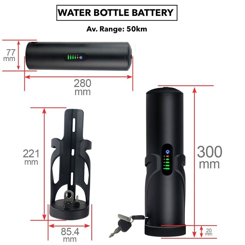 WATER BOTTLE BATTERY