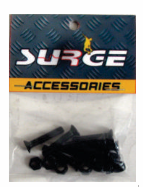 SKATEBOARD - MOUNTING NUT &amp; BOLT SET.