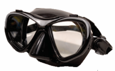 BLACK SILICONE GOGGLES - NERO-S