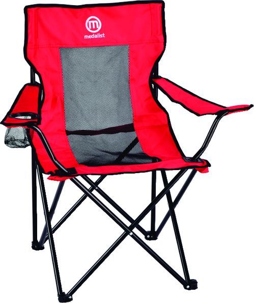 CAMPING FOLD UP QUIVER CHAIR.