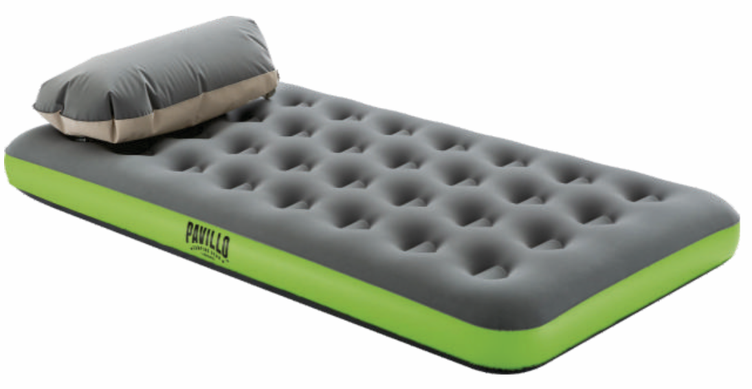 CAMPING AIR MATTRESS - ROLL &amp; RELAX AIRBED.