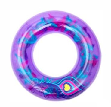 FLIRTY FEATHER SWIM RING