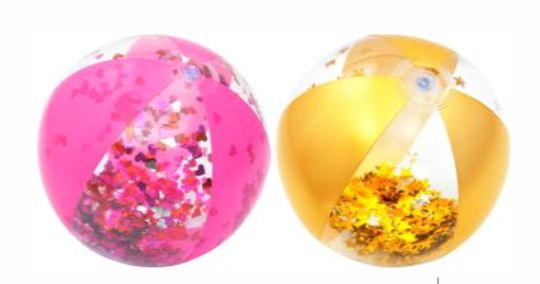 GLITTER FUSION BEACH BALLS