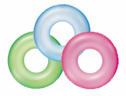 FROSTED NEON RINGS