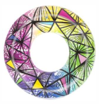 STAINED GLASS SWIM RING