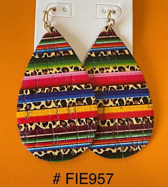 Fiesta Leopard Earrings