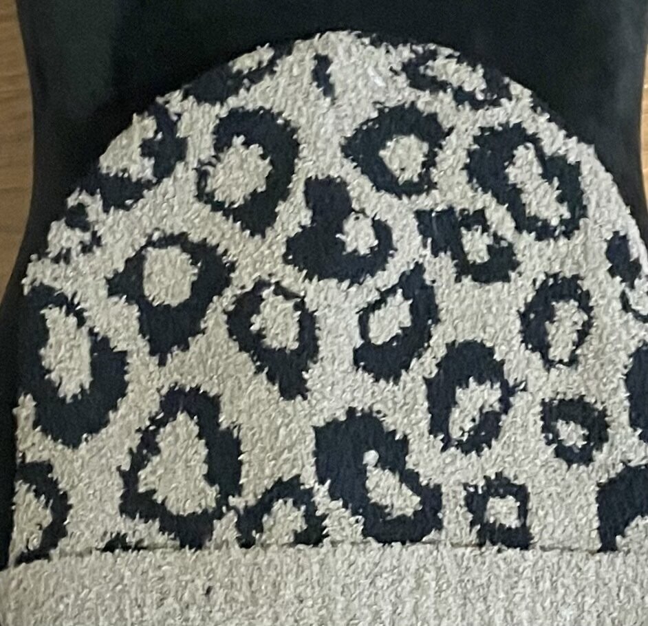 Dark Leopard Beanie