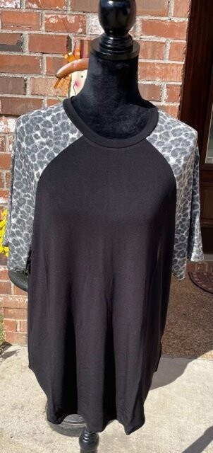 Parker Black and Gray Shirt