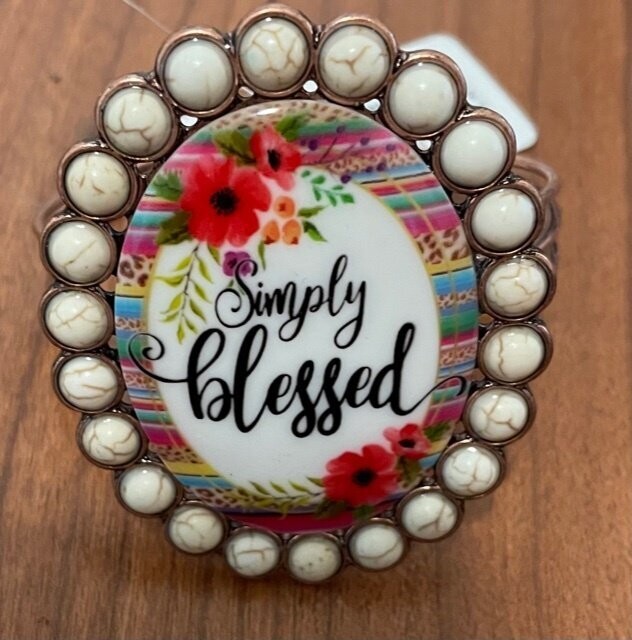 Simply Blessed Cuff Bracelet