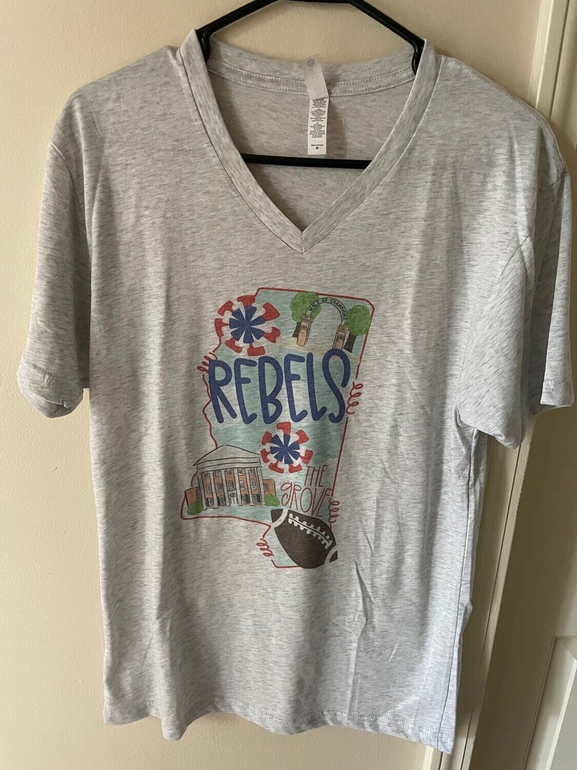 Ole Miss Rebels V-Neck Tee