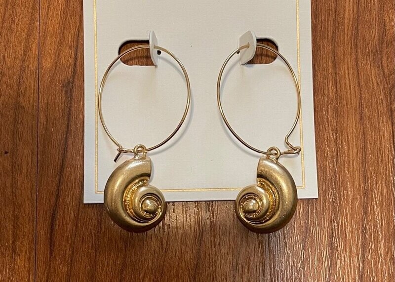 Goldtone Hoop Earrings