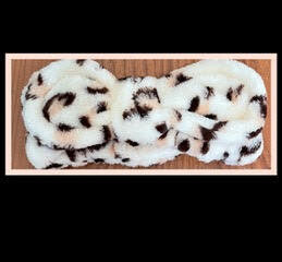 Plush Lep Spa Bow Headband