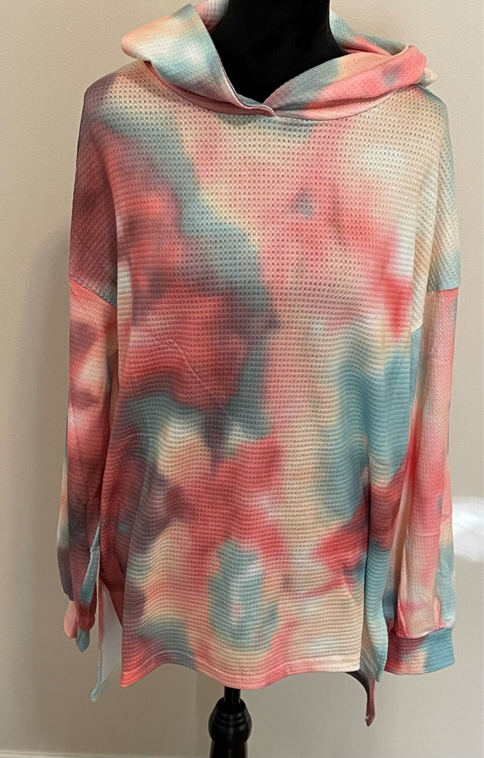 Multicolor Tie Dye Hoodie Size Medium