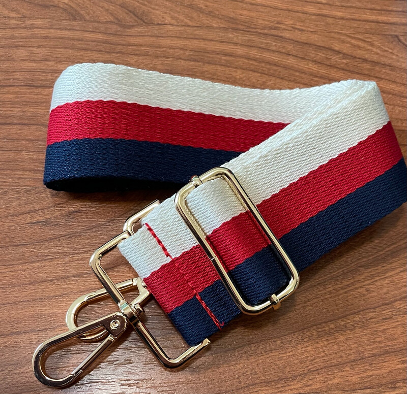 America Stripes Adjustable Guitar Handbag Strap