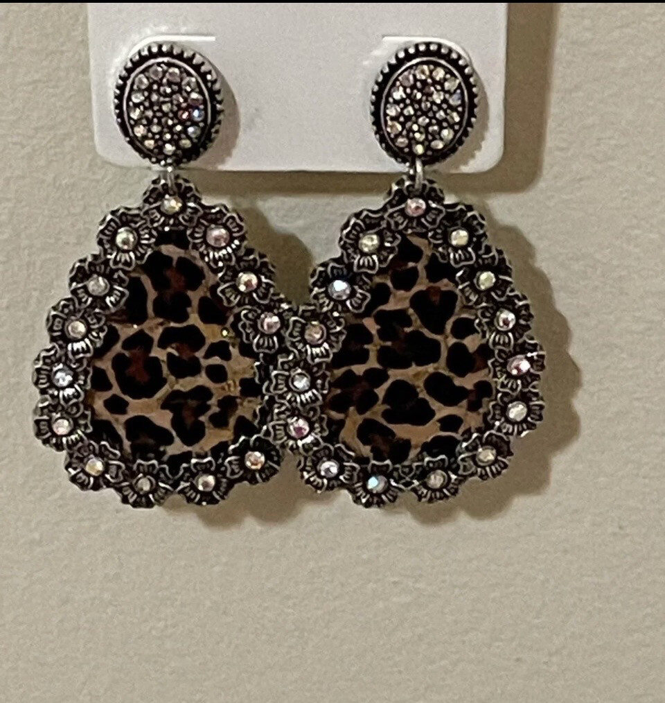 Crystal Teardrop Earrings