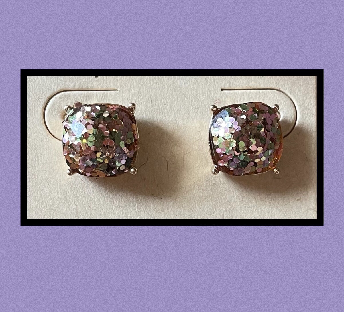 Lilac Multicolor Earrings