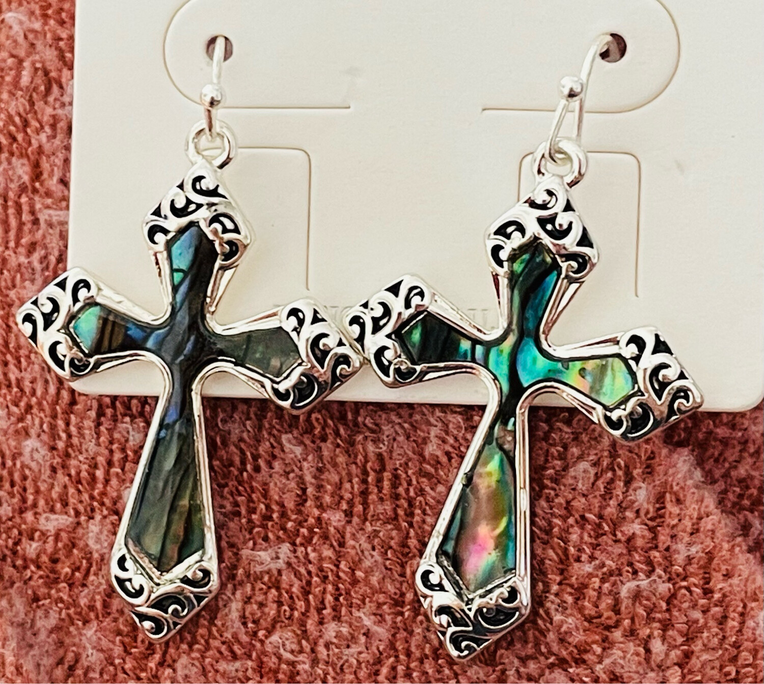 Beaumont Manor Cross Earrings