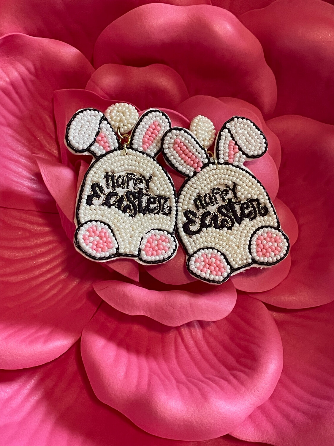 Caroline Happy Easter Beaded Earrings