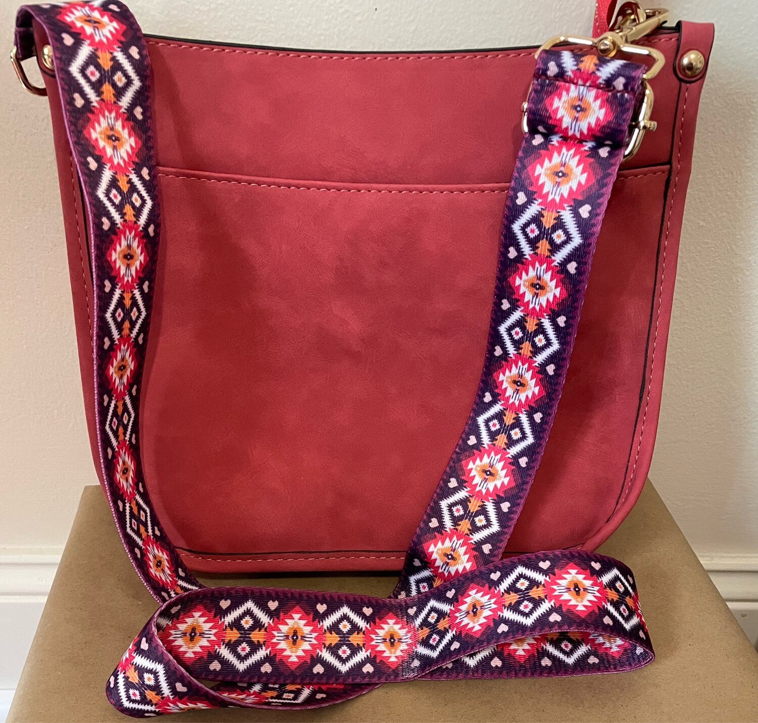 Judith Crossbody Purse with Detachable Adjustable Guitar Strap