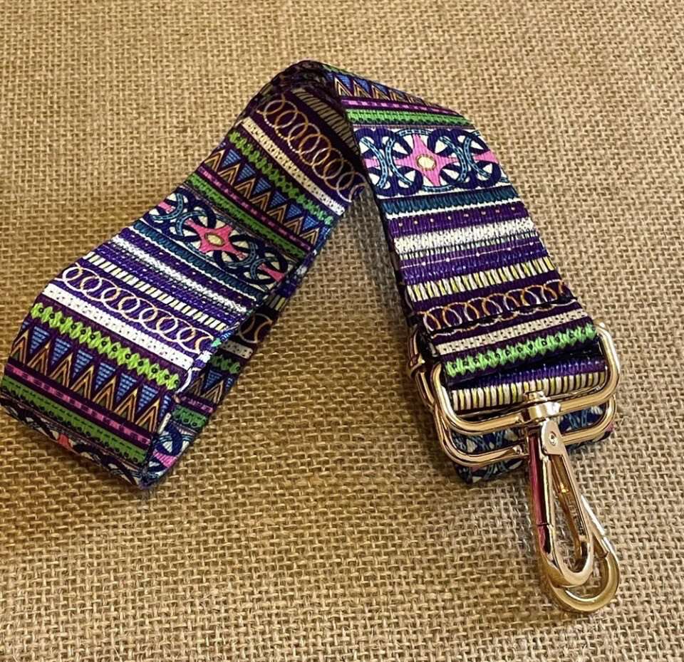 Chloe Multicolor Adjustable Guitar Strap