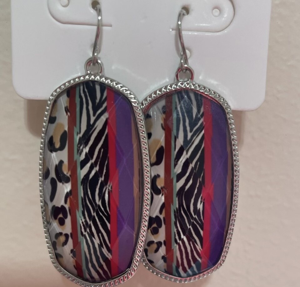 Adi Multicolor Safari Earrings